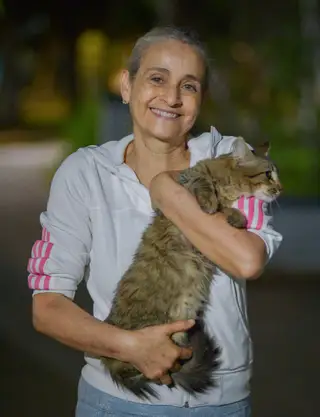 Gato 9 de la colonia felina Ciudad Deportiva